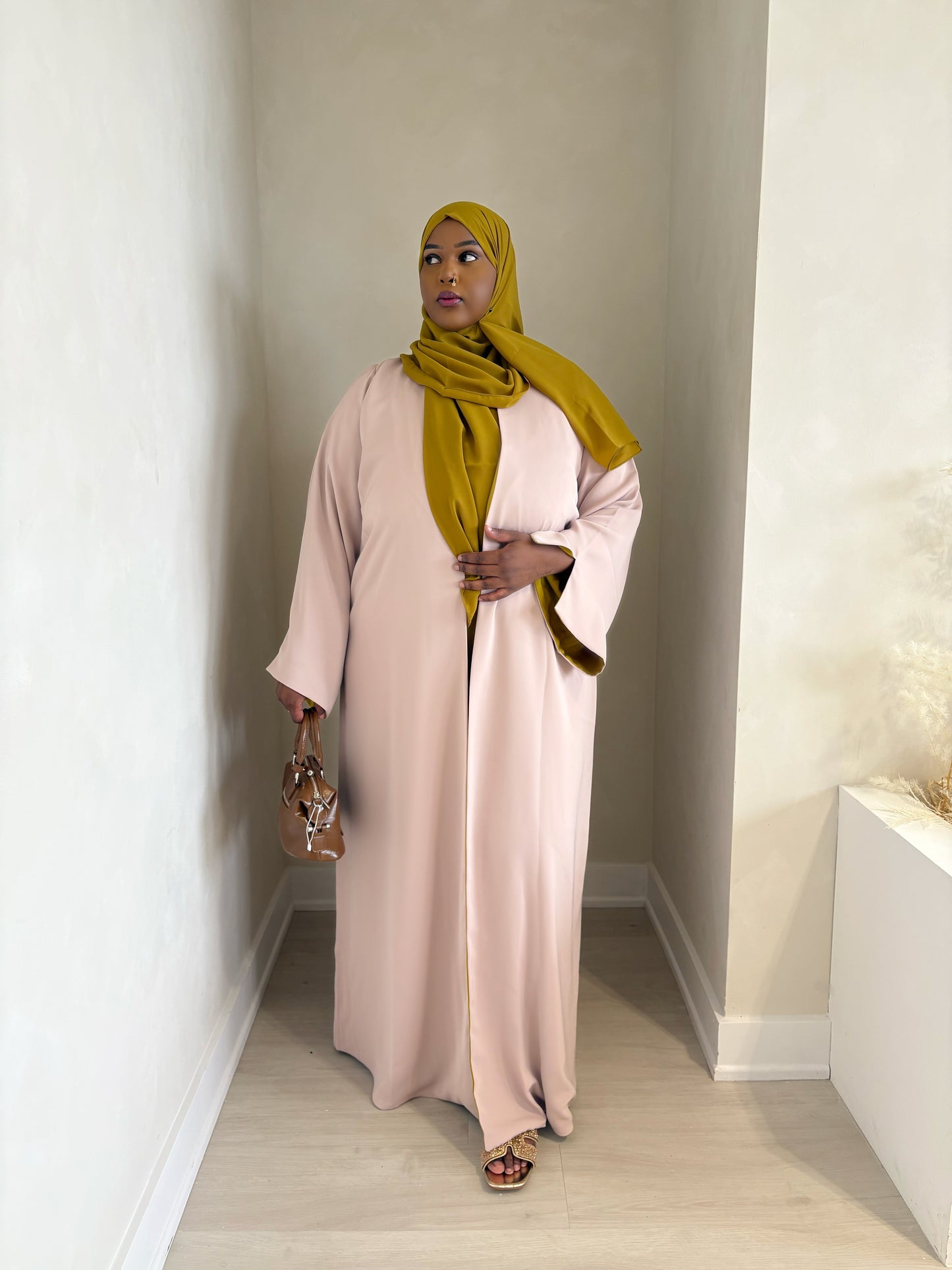 Lime Reef Abaya / Salt and Sand