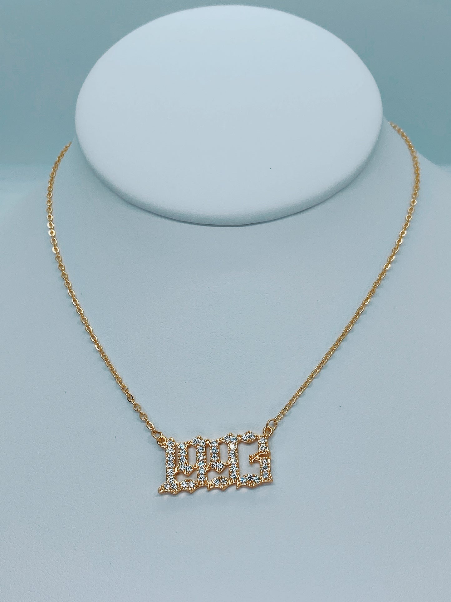 Year necklaces