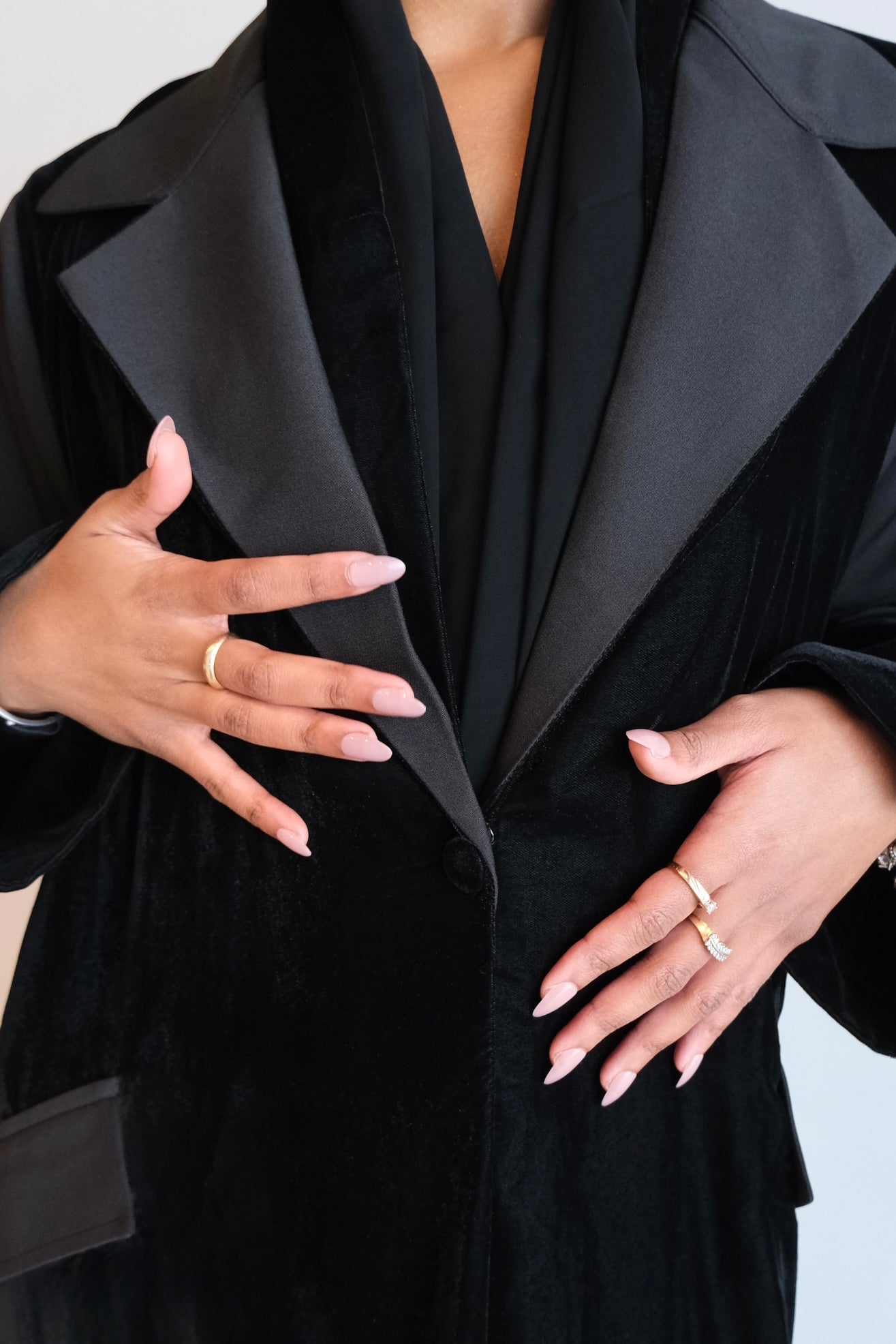Velvet Collection - Blazer Abaya (60)